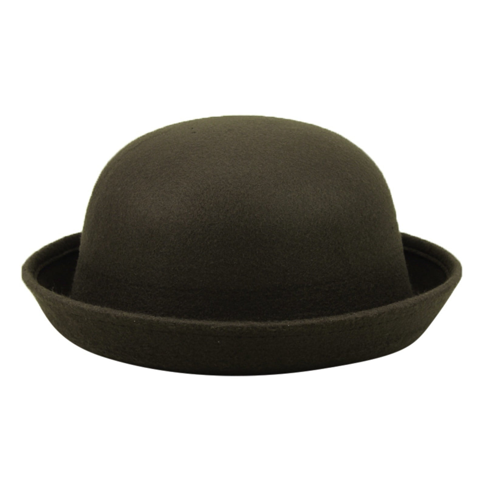 Cappello Panama In Lana | Bordo Arrotolabile | Unisex | Tinta Unita | Classico Ed Elegante