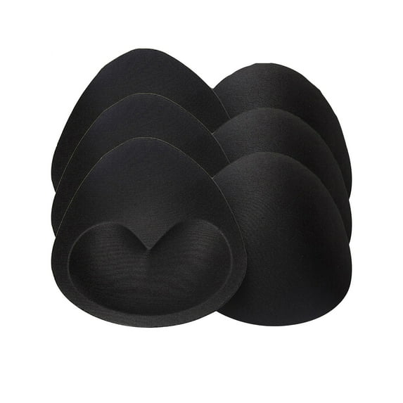 WTXUE Bra Accessories | Bra Inserts Bikini Bra Shade Pads Insert of Pairs Heart Pads Bra Underwear 3 Removable Accessory | 3 Pieces