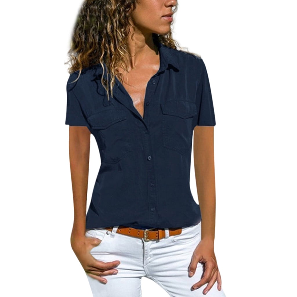 トップス REGULAR COLLAR SHORT SLEEVE SHIRT-LOOSE Amazon.com: GYXHPTD Thin Short-Sleeved Shirt for Men's