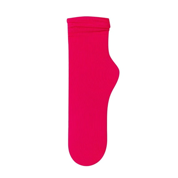 WTXUE Crew Socks Calf Socks 24 Color Ice Ice Socks Women's Summer Thin Socks Cool Feeling All The Fashion Mid Tube Stockings 1Pc Thin Socks Breathable Socks Quarter Socks Plain Socks Hot Pink One Size