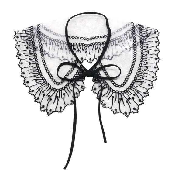 WTXUE Detachable Collar, Women Collar Fashion Collar Tops False Decoration Accessory, D, One Size