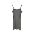thumbnail image 1 of WTXUE Dresses for Women 2024, Solid Summer Slim Fit Strap Short Dress Off Shoulder Stretch Dress, Grey L, 1 of 4