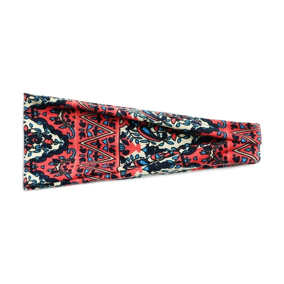 WTXUE Headbands for Women, Boho Headbands for Women Fashion Wide Headband Yoga Workout Head Bands Hair Accessories Band, 1# Watermelon Red