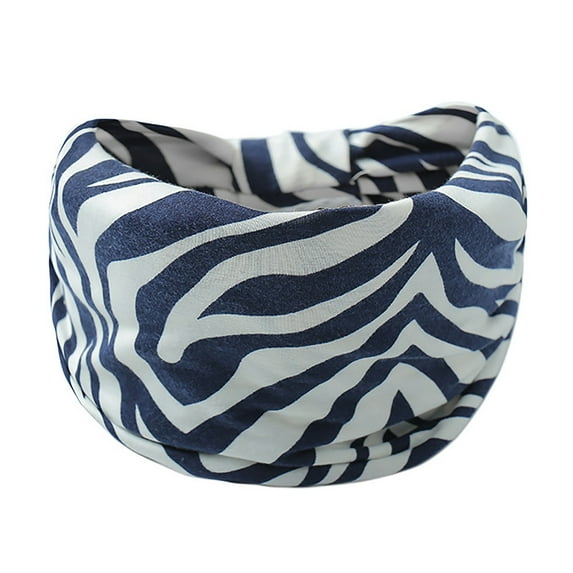 WTXUE Headbands for Women, European and American Printed Floral Headband Double Layer Wide Edge Headband Hair Adornment Sports Headband, 5# AR