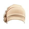 thumbnail image 1 of WTXUE Headbands for Women, Head Hat Cap Ethnic Pre Tied Braid Hair Cover Wrap Turban Headwear Hat, Turban, headwraps for women, Khaki, 1 of 9