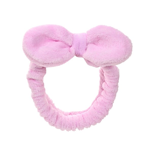 WTXUE Headbands for Women, Women Ladies Elastic Headband Band Bowknot Cute Head Hair Accessories, 1# Purple