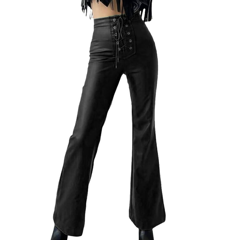 WTXUE Leather Pants for Women, Pantalones De Mujer Womens WTXUE Leather Pants for Women, Pantalones De Mujer Womens
