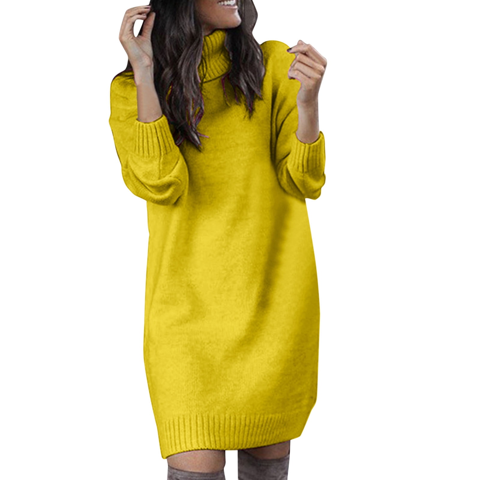 Mustard orders sweater dress