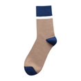 thumbnail image 1 of WTXUE Mens Dress Socks, Men's Autumn and Winter Versatile Patchwork Retro Trend Sweat Absorbing Breathable Cotton Socks Business Socks, Coffee, 1 of 1