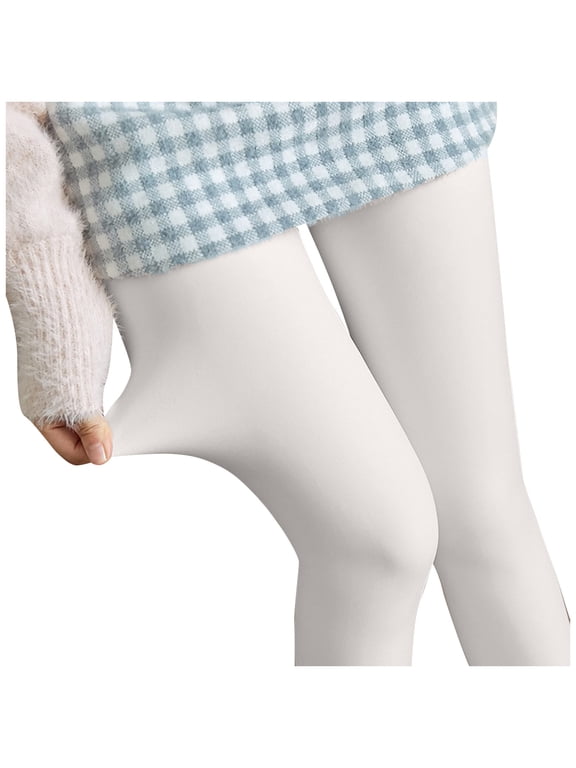 Pantyhose for Women, Seamless Pantyhose, Thick Tights Lawless Legs Fake Translucent Warm Fleece Pantyhose, Control Top Pantyhose for Women, Stirrup Tights, Fleece Lined Tights, B2