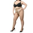 thumbnail image 1 of WTXUE Pantyhose for Women, Women Control Top Pantyhose with Run Light Support Legs Sheer Tights Extra Stockings Pantyhose Plus Pantyhose, Control Top Pantyhose for Women, 1 of 5