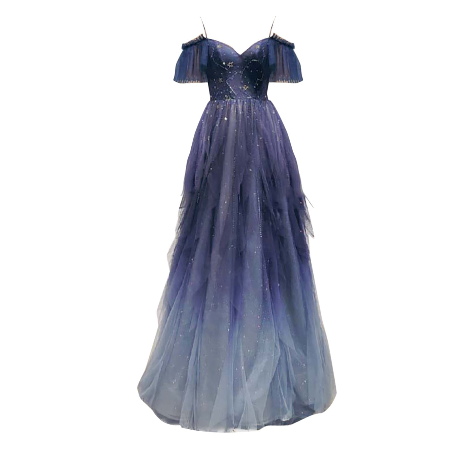 french blue velvet dress Royal Long Sleeves Royal Blue / US 10 Color:Pink/white draped effect reminiscent of Issy Mini Wrap Around cf-size-us6