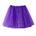 thumbnail image 1 of WTXUE Sequin Skirt, Skirt Short Women's Adult Dancing Skirt Pleated Skirt, Girls Tutu Skirt, Purple, 1 of 3