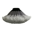 thumbnail image 1 of WTXUE Skirts for Women, Women's Skirt Support Skirt Super Soft Boneless Petticoat Half PUffy Skirt,, 1 of 7