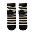 thumbnail image 1 of WTXUE Slouchy Socks, Women Striped Socks Mid Tube Autumn and Qinter All Long Tube Pure Cotton Pile Socks, Black, 1 of 2