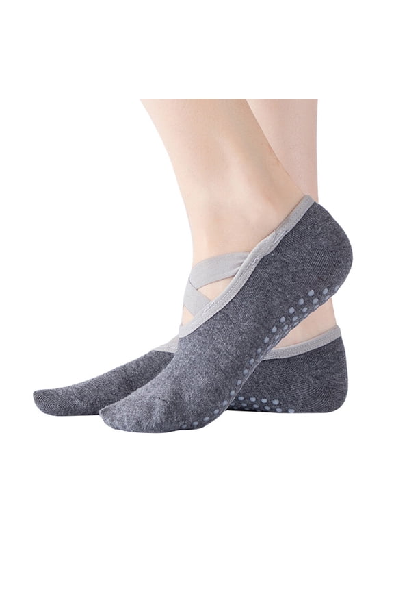 Socks for Women, Grip Socks, Women Yoga Socks Anti Slip Bandage Sports Girls Ballet Dance Sock Slippers, Pilates Socks, Sock Liners for Women, Gym Socks Women