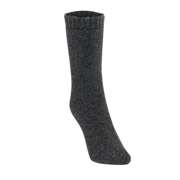 WTXUE Socks for Men, 1 Pair Mens Super Warm Heavy Thermal Merino Wool Winter Socks, Grey