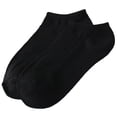 thumbnail image 1 of WTXUE Socks for Women, Unisex Solid Color Fashion Skateboard Sock Comfortable Socks, Black, 1 of 2