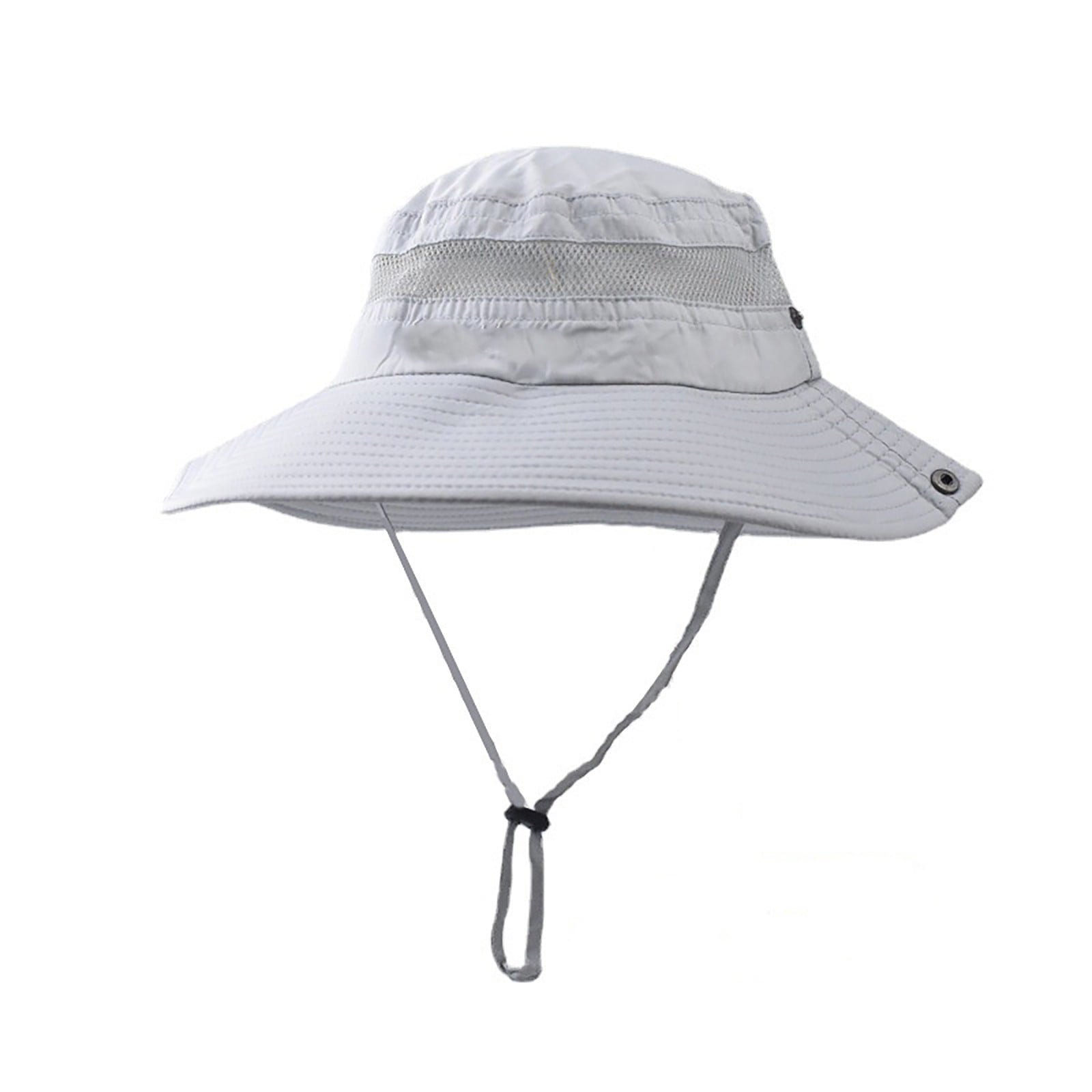 ★VARZAR★ Wide Brim Washed Bucket Hat Gray WTXUE-Sun-Hat-Sun-Wide-Brim-