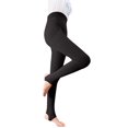 thumbnail image 1 of WTXUE Tights, Pantyhose for Women Stirrup Tights Womens Winter Leggings Warm Foot Pantyhose Bare Leg Artifact Control Top Pantyhose for Women Warm Tights for Women Black, 1 of 8