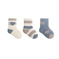 thumbnail image 1 of WTXUE Toddler Socks, Warm Socks, Children Autumn and Winter New Pattern Fashion Cute Cartoon Blue Koala Comfortable Thickened Thermal Socks, 3-Pack, 12# Blue, L, 1 of 3