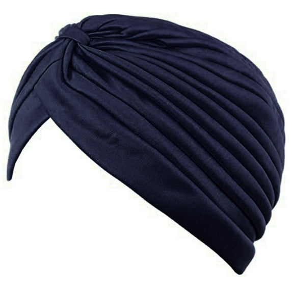 WTXUE Turban, Classic Cap Size One Turban Women's for Girl Class Hat Headband Baseball Caps, headwraps for women, H
