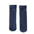 thumbnail image 1 of WTXUE Warm Socks, Women Casual Solid Plush Socks Warm Thickened Socks, 1# Navy, 1 of 4