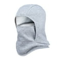 thumbnail image 1 of WTXUE Winter Hat, Balaclava Autumn Winter New Face Hat 2022 Versatile Warm Cap Round Top Simple Pullover Hat Ear Riding Hat, Bomber Hats for Unisex, Gray1, 1 of 3