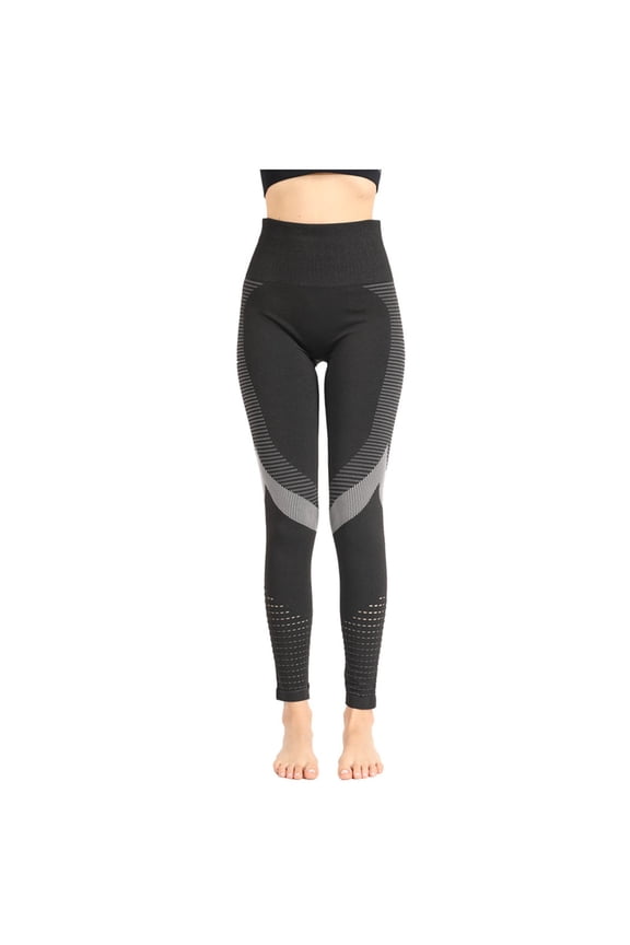 Yoga Pants Women, Pantalones De Mujer Yoga Tight Legging Women Pant Stretchy Running Trouser Sport Up Casual Push, Full-Length, Black