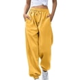 thumbnail image 1 of WTXUE Yoga Pants, Womens Jogger Pants Women's Bottom Joggers Pants Workout High Waisted, Yoga Pants with Pockets Sweatpants Pantalones De Mujer, 1 of 7