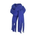 thumbnail image 1 of WTXUE scarf for women, Large Scarf Women's Long Blanket Chunky Oversized Winter Fall Warm Scarf Big Scarves Wrap Shawl, Navy, 1 of 9
