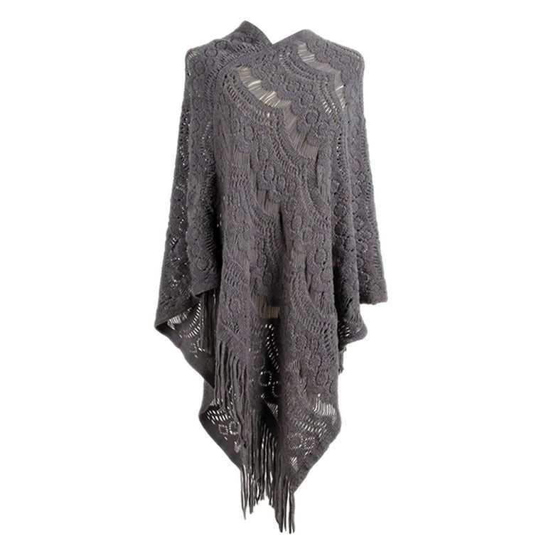 Irregular Tassel Knit Cardigan Irregular Tassel Knit Cardigan