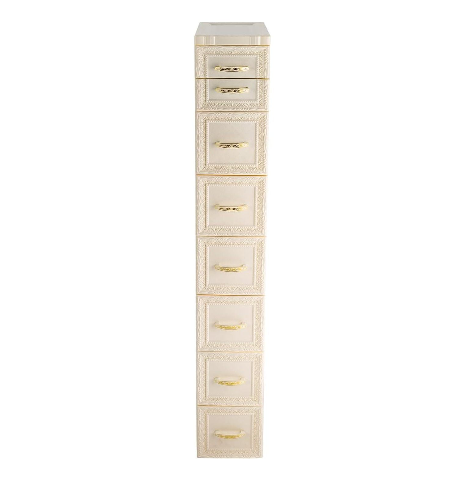 WTYCB 7 Tier Bathroom Floor Vertical Storage Unit with Drawers
