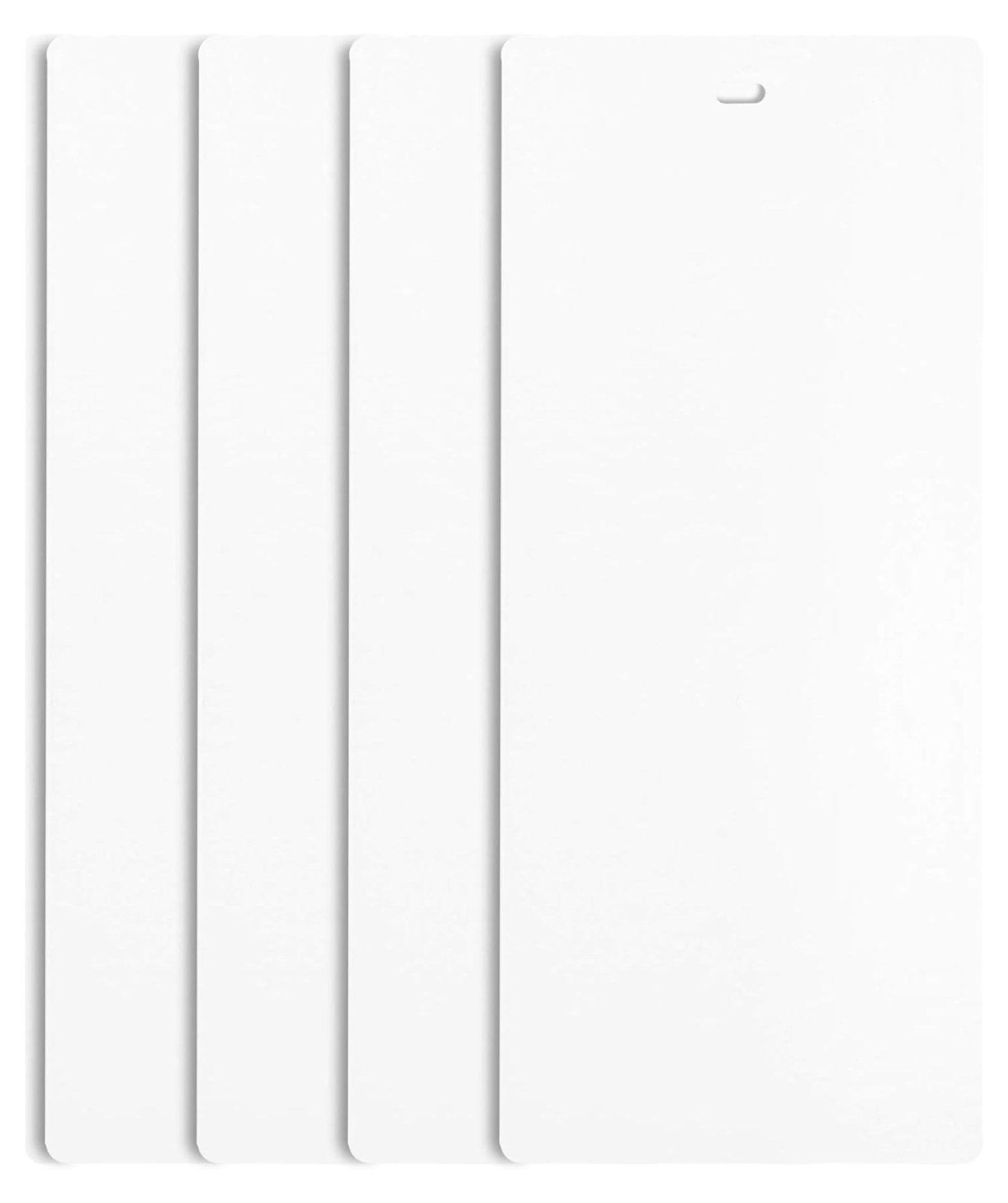 WTYCB 82.5" White Vertical Blinds Replacement Slats Sliding Door Window (4 Pack)