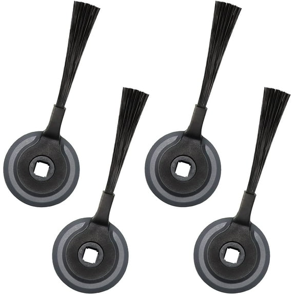 WTYYC 4Pack Shark Side Brush Replacement for RV850 R85 RV850BRN RV850WV RV851WV RV750 R75 RV760 RV761 RV71 72 75 ION Robot Vacuums Compare to Model RVSBK950