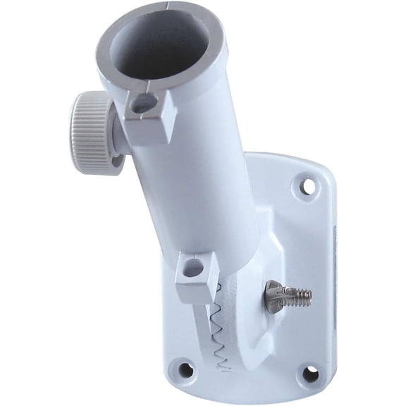 WUAJB 1Inch Aluminum Adjustable pole Bracket White