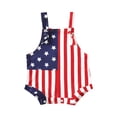 thumbnail image 1 of WUANDIXFA Baby Boy Clothes My First 4th of July Baby Girl Outfit Baby American Flag Clothes 4th of July Baby Boy Outfit Baby Boy's Clothing 3-6 Months,Red, 1 of 7