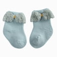 thumbnail image 1 of WUANDIXFA Baby Boy Socks Cute Soft Kids Winter Warm Socks Toddlers Boys Girls Newborn Baby Socks Princess Socks Side Cute Cartoon Floor Socks,Mint Green,12-36 Months, 1 of 9