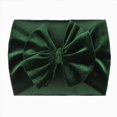 thumbnail image 1 of WUANDIXFA Baby Flower Headband Kids Newborn Girls Baby Solid Headband Hair Band Bow Accessories Headwears,Green,One Size, 1 of 3