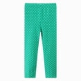 thumbnail image 1 of WUANDIXFA Baby Girl Leggings 1T 2T 3T 4T 5T 6T Toddler and Baby Girls Leggings Pants Full Length Cotton Basic Leggings Stretchy Soft Leggings Tights Pants,Green,4-5 Years, 1 of 4