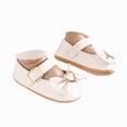 thumbnail image 1 of WUANDIXFA Baby Girl Shoes Baby Girls Mary Jane Shoes Toddler Girls Dress Shoe for Wedding Party Church White,Size US 3, 1 of 9
