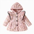 thumbnail image 1 of WUANDIXFA Baby Jacket Toddler Winter Coat Newborn Fleece Clothes Infant Sweater Newborn Girl Kids,Red,9-12 Months, 1 of 9