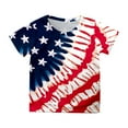 thumbnail image 1 of WUANDIXFA Big Sister Shirts for Girls Toddler Kids Boys Top Independence Day Prints Patriotic T Shirt Cotton Short Sleeve Clothes Toddler Boys Clothes 4th of July Shirts for Girls White,11-12 Years, 1 of 4