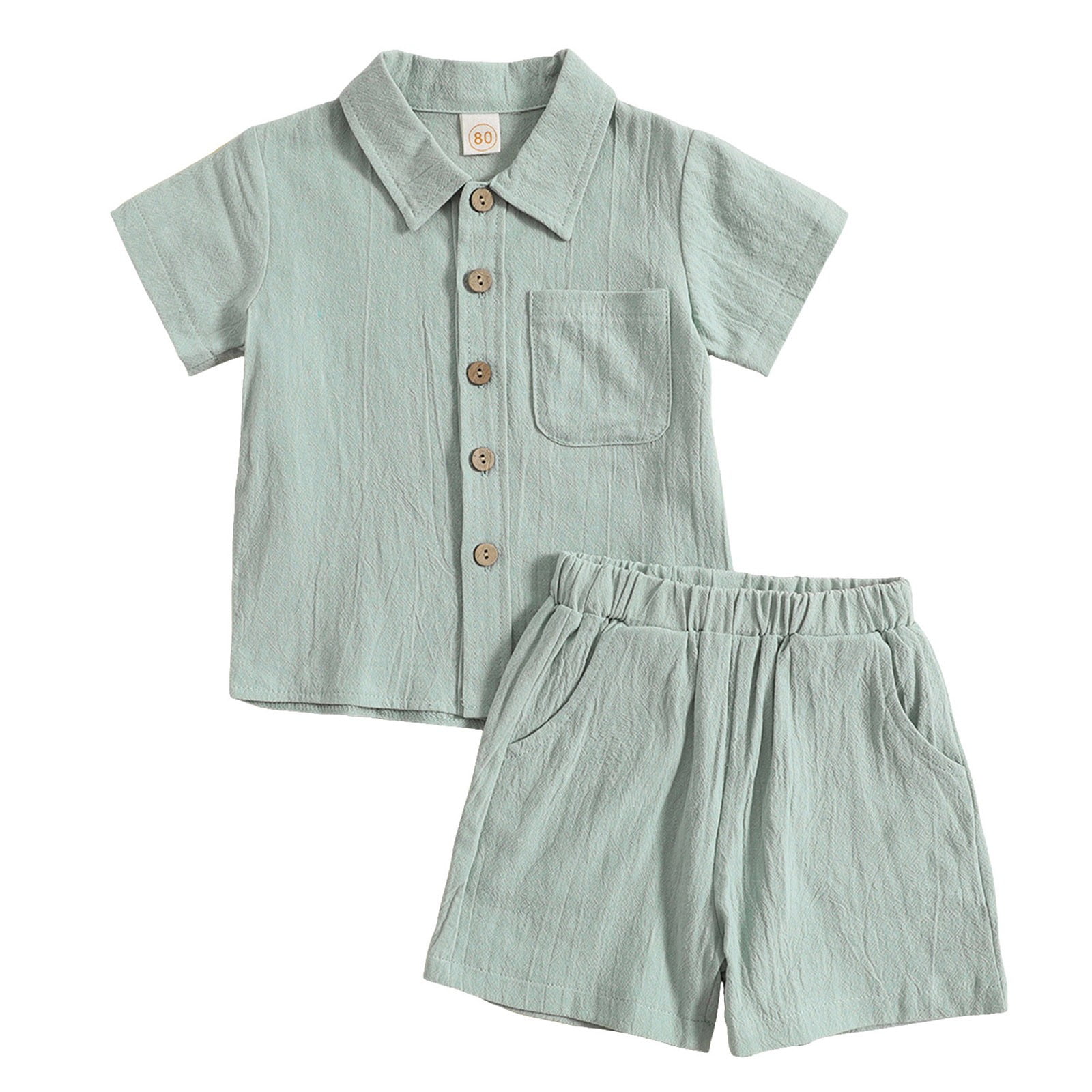 Boys Yellow Checkered Shirt with Grey Shorts Summer Co-ord Set main image 0