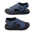 thumbnail image 1 of WUANDIXFA Camo Sandals for Boys Breathable Stylish Toddler Boys Water Shoes (Blue, 2), 1 of 5