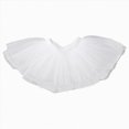 thumbnail image 1 of WUANDIXFA Colorful Tutu for Girls 4 Layers Tutu for Toddler Girls Tulle Ballet Dance Skirts Princess Fluffy Kids Dress up Birthday Party,White,3-5 Yesrs, 1 of 3