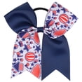 thumbnail image 1 of WUANDIXFA Hair Bows for Girls 4th of July Accessories for Kids 4th of July Bows Bows for Girls Red Hair Bow 3-12 Years,Dark Blue, 1 of 6