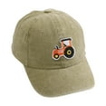 thumbnail image 1 of WUANDIXFA Kids Baseball Cap Toddler Baseball Hat Kid Baseball Cap Washed Cotton Adjustable Caps Hats for Boys Girls 2-5 Years,Khaki, 1 of 3