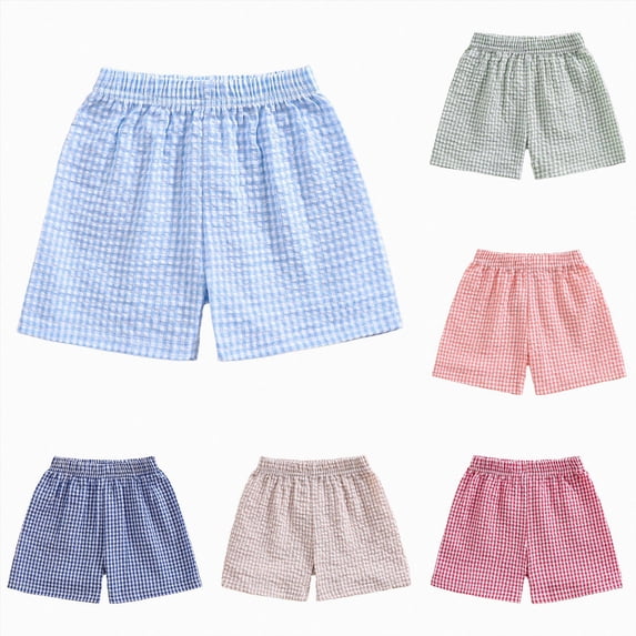 WUANDIXFA Kids Boys Cotton Summer Shorts for 9 12 18 24 Months 2T 3T 4T, Casual Pull On Loungewear Toddler Boy Athletic Basketball Soccer Sports Wear Light Green,9-12 Months