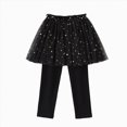 thumbnail image 1 of WUANDIXFA Kids Pants Girls 2T 3T 4T 5T 6T 7T Winter Girls Pants Padded Warm Girls Bottoming Sweet Pretty Pants Toddler Legging,Black,4-5 Years, 1 of 5